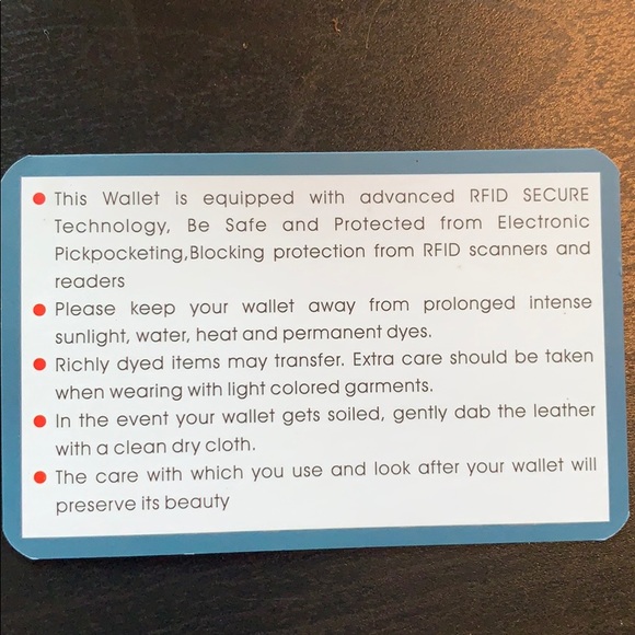 Leather Chain Wallet NEW - Picture 8 of 8